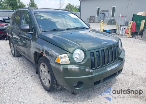 2008 Jeep Compass Sport from USA, damaged, VIN 1J8FF47W18D775317
